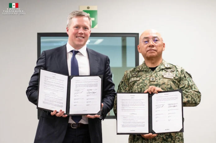 In latest show of security cooperation, Mexico and US sign drone agreement